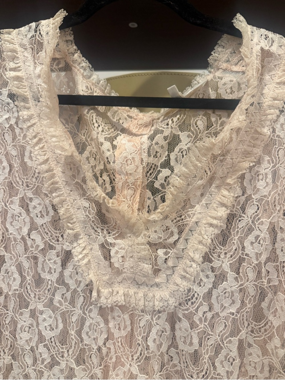 The Great. Ballad Lace Top - Picture 4 of 6